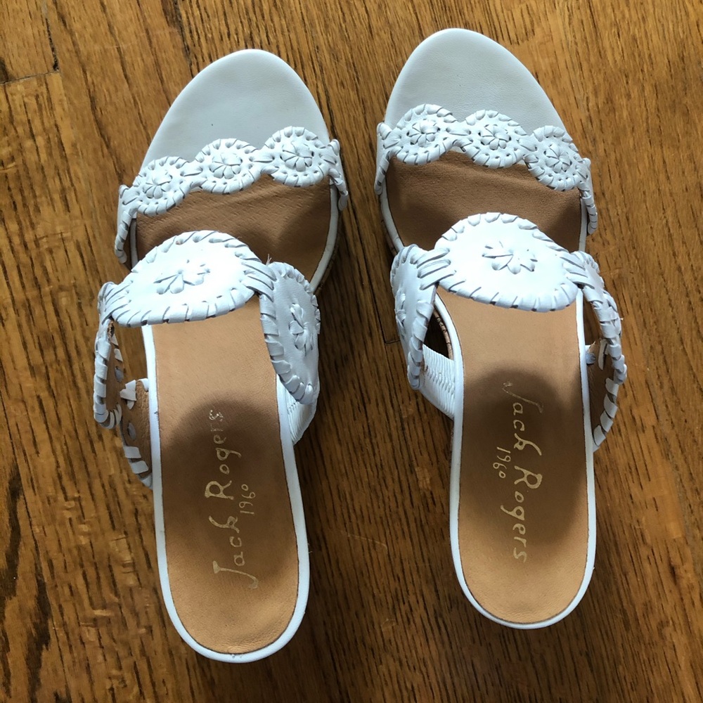 White Jack Roger wedges